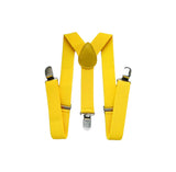 Children Y-Shaped Suspender with a Solid Back and Straps