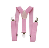 Children Y-Shaped Suspender with a Solid Back and Straps