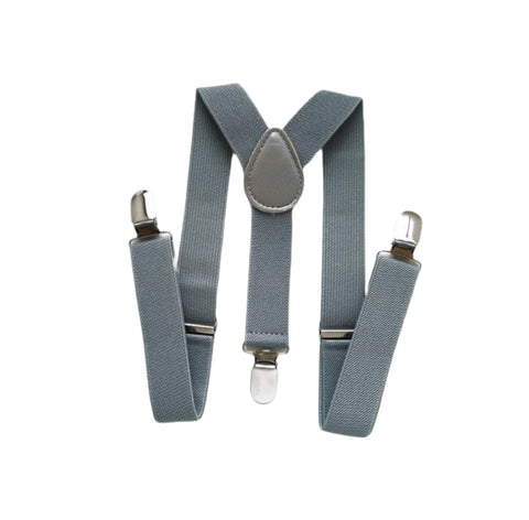 Children Y-Shaped Suspender with a Solid Back and Straps