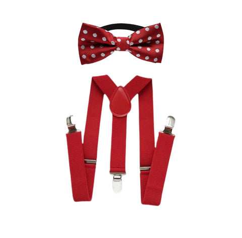 Classic Mouse - Suspender And Bowtie Set for Children